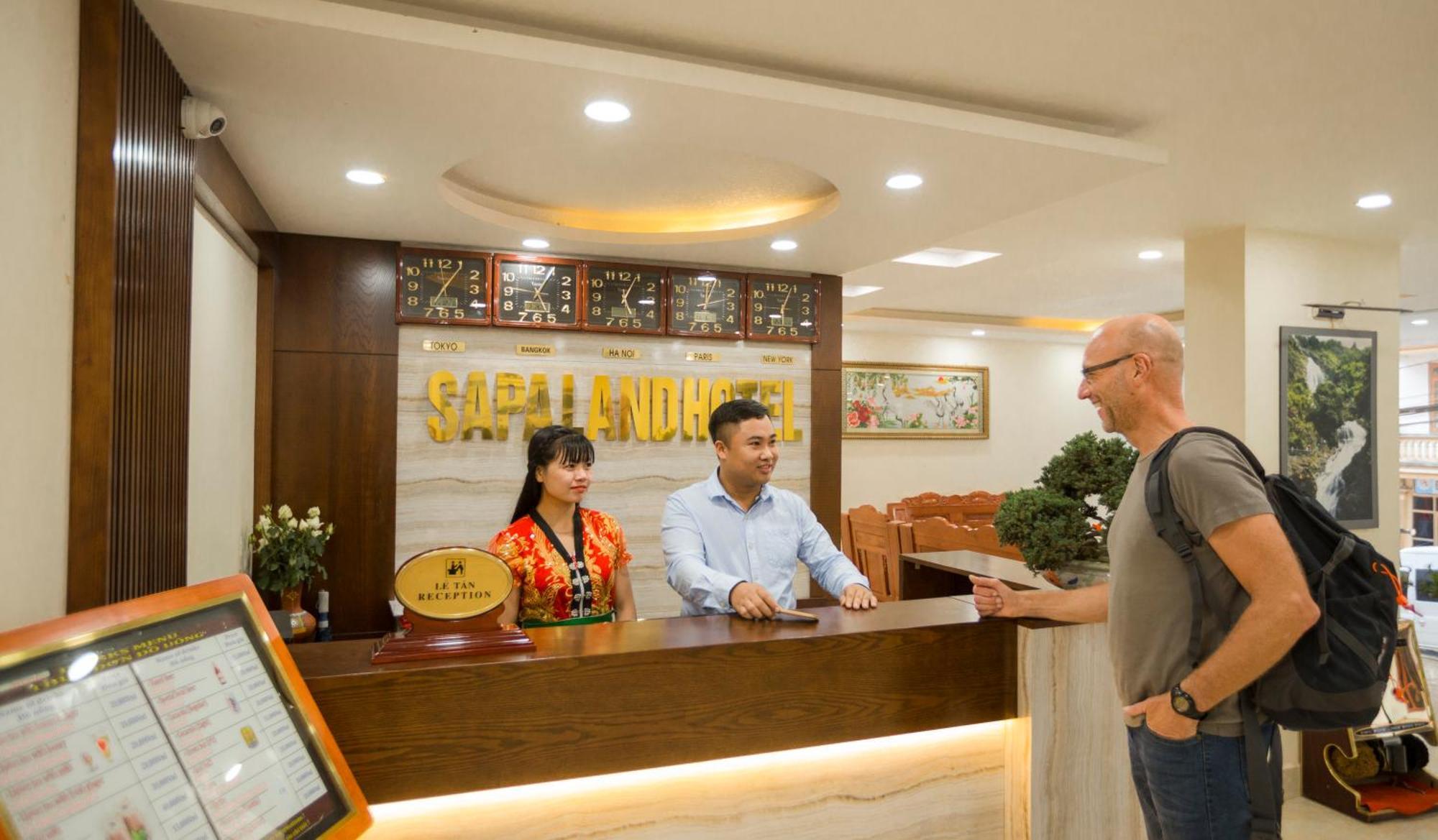 Sapa Land Hotel Экстерьер фото